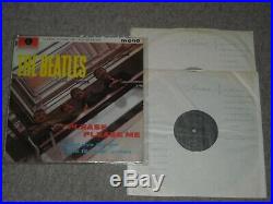 The Beatles vinyl lp Please Please Me mono PMC 1202 1st Black Gold Dick James Ex