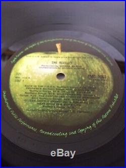 The Beatles vinyl lp White Album, No EMI MONO Album No 0286113. Wide Spine. 1968