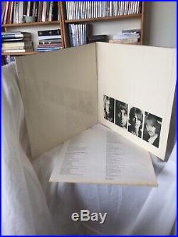 The Beatles vinyl lp White Album, No EMI MONO Album No 0286113. Wide Spine. 1968