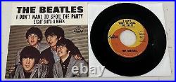 The BeatlesEight Days a Week/I Don't Want to Spoil the Party-NM Vinyl/PS/Labels