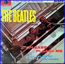 The Beatlesplease Please Mepmc 1202monok/t Stamp On Label1963 Uk Vinyl Lp