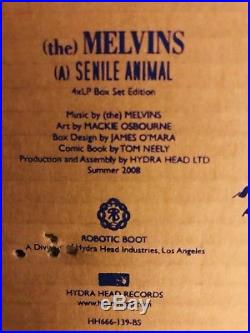 The Melvins A Senile Animal Hydra Head Box Vinyl Tool Butthole Surfers Beatles