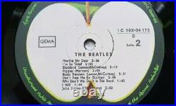 The White Album Beatles/Weiße Album Beatles Deutsche Ausgabe No. 084324 Jahr 1969