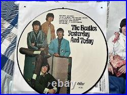 The beatles yesterday and today Butcher 12 Picture Disk Stereo Withflat! Rare