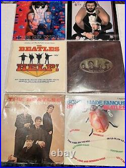 The beetles Vinyl Records Lot