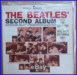 Ultra-rare The Beatles Second Album EP 33 NM Jukebox Vinyl SW Complete Set