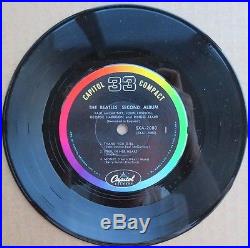 Ultra-rare The Beatles Second Album EP 33 NM Jukebox Vinyl SW Complete Set