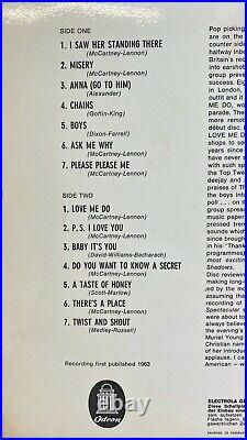 VERY RARE The Beatles Please Please Me 12 Vinyl Record (1964) IMPORT
