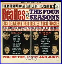 VINYL LP Beatles Vs The Four Seasons Vee Jay DX 30 2LP mono 1964 pressing VG+