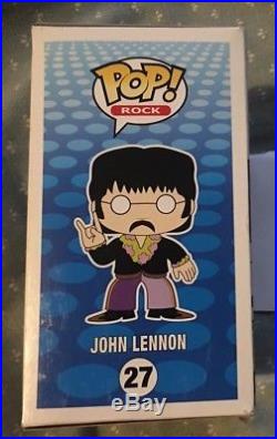 Vaulted Funko Pop Rock Vinyl The Beatles John Lennon Yellow Submarine Figure