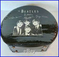 Vintage 1960's The Beatles Vinyl Air Flite Black Travel Case