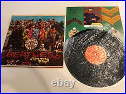 Vintage BEATLES Vinyl Record Lot Sargent Peppers Hard Days Night Help Revolver