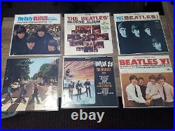 Vintage Beatles LP Record Album Collection