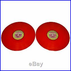 Vintage THE BEATLES RECORD LIVE AT THE STAR-CLUB. GERMANY 1962 with Red Vinyl