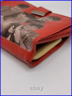 Vintage The Beatles Wallet Vinyl Red SPP