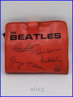 Vintage The Beatles Wallet Vinyl Red SPP