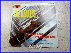 Vinyl Album Record, The Beatles-please Please Me, Red Vinyl, Japanese, Eas60130, Mono
