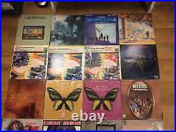 Vinyl Record Lot of 70+ Beatles Paul McCartney Led Zeppelin Moody Blues Bee Gees