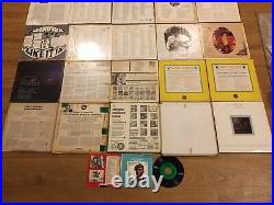 Vinyl Record Lot of 70+ Beatles Paul McCartney Led Zeppelin Moody Blues Bee Gees