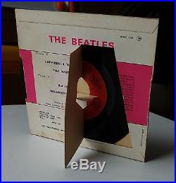 Vinyle 45T The Beatles Paperback writer ULTRA RARE pochette présentoir
