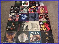 Vinyls Records Job Lot Collection Of 300Lp. Rock/Metal/Grunge