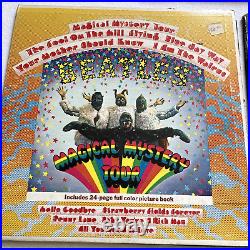 Vtg Beatles Vinyl Records Lot of 5 Yellow Submarine Help Let it Be 1960s 1970