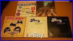 Vtg Lot of 26 THE BEATLES LP Record Vinyl Album