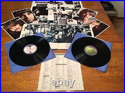 Vtg Vinyl Lot The Beatles LP 1962-66 & 1967-70 PLUS Pics & Poster Vinyl is MINT
