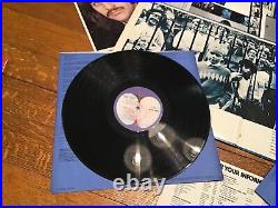 Vtg Vinyl Lot The Beatles LP 1962-66 & 1967-70 PLUS Pics & Poster Vinyl is MINT