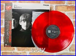 WITH THE BEATLES EAS-70131 JAPAN Limited Original MONO RED WAX withOBI Excellent